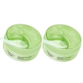 60pcs Hyaluronic Acid Crystal Collagen Eye Mask Anti Dark Circles Remove Eye Bags Moisturizing Firming Eye Patches Skin Care (Color: Amino Acid 2box)